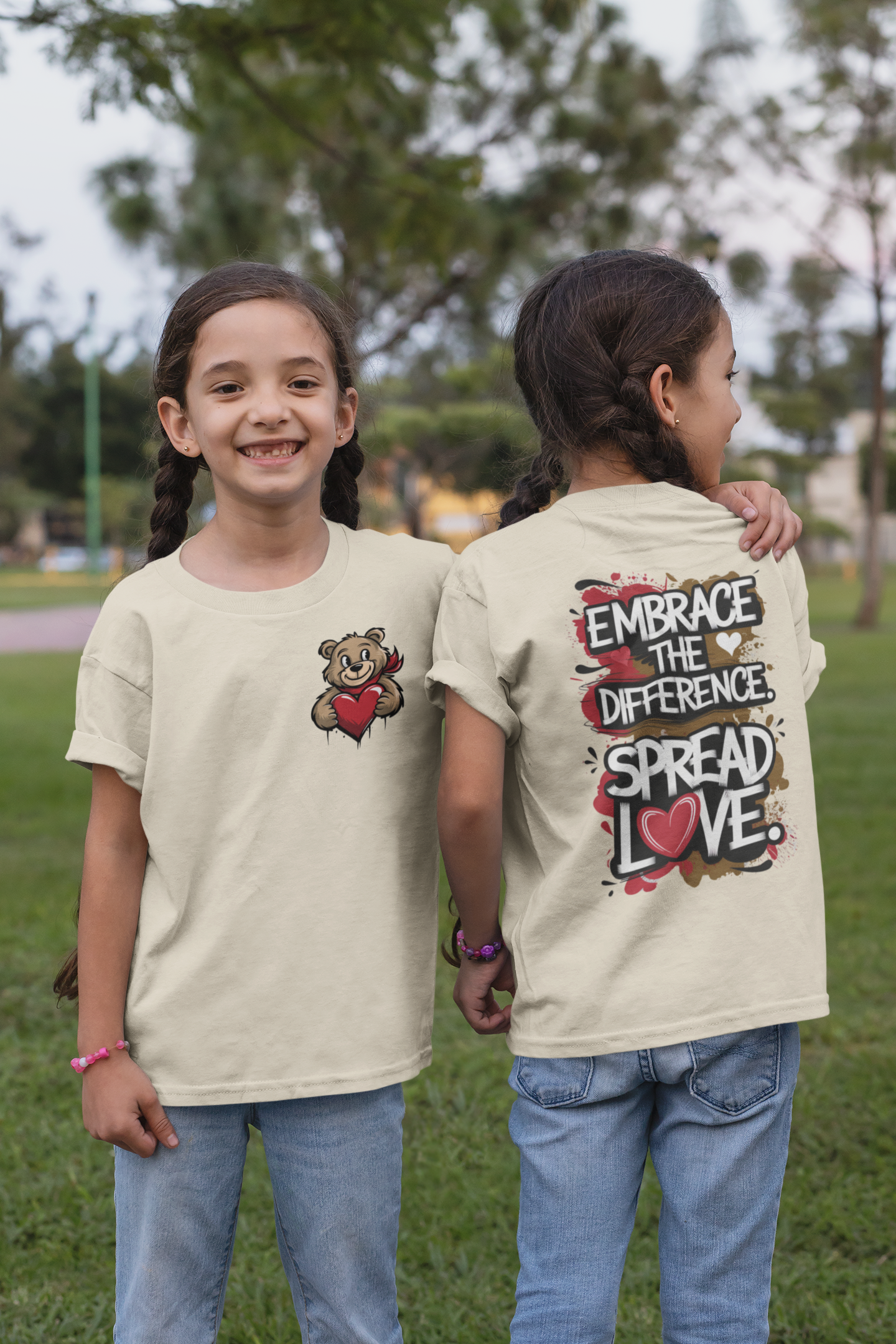 Embrace The Difference, Spread The Love | Bear Hugs Collective KIDS |